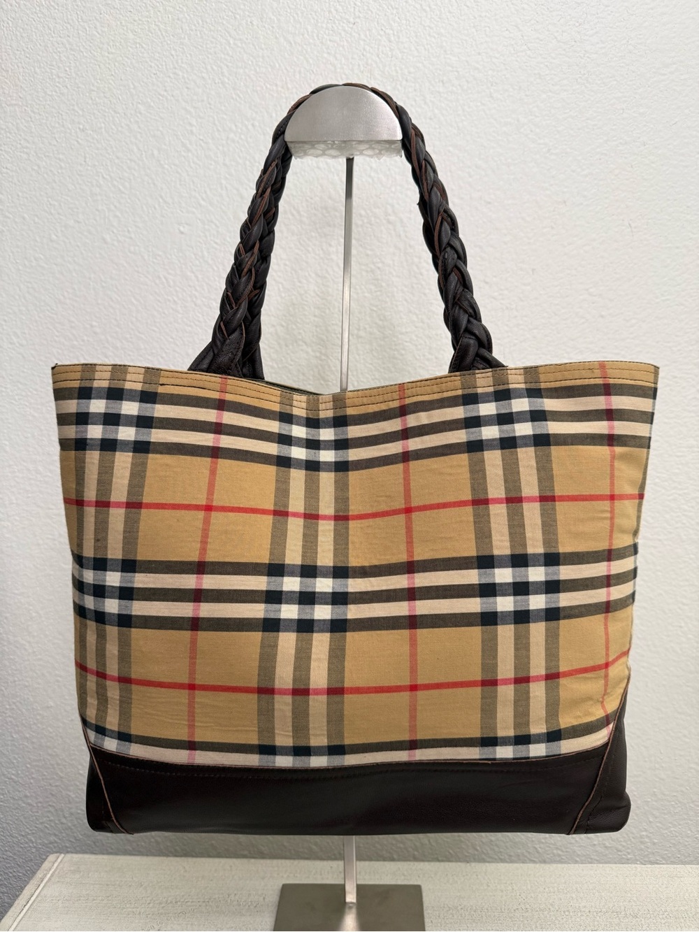 BURBERRYS Nova Check Tote Bag
